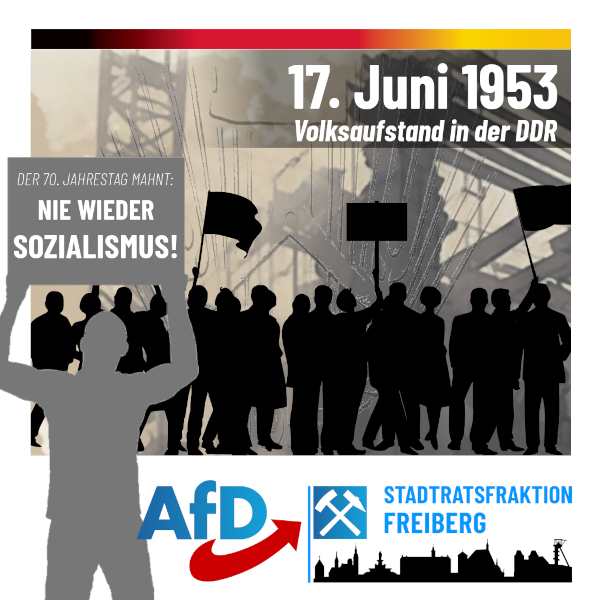 70. Jahrestag Volksaufstand in der DDR