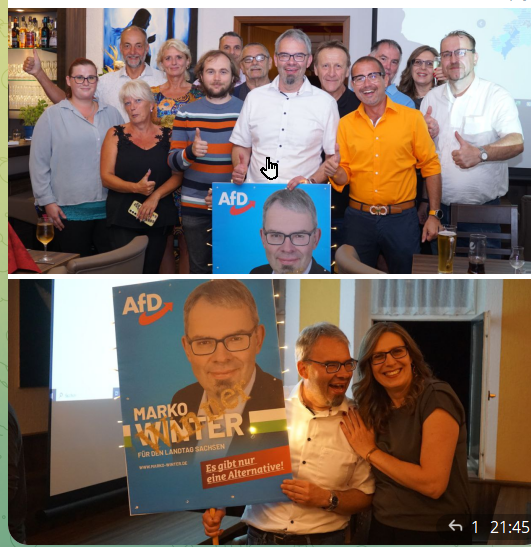 Marko Winter gewinnt den Wahlkreis 17 - Mittelsachsen 1 