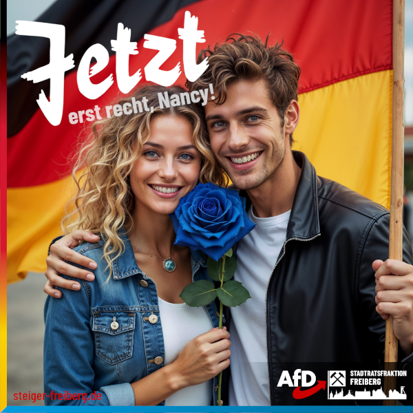 Regierungsschutz gegen AfD? Jetzt erst recht, Nancy! 